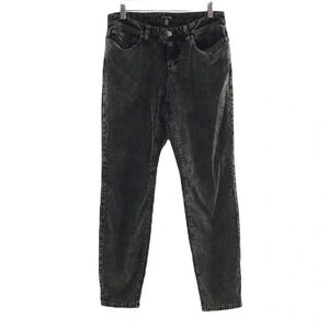 Eileen Fisher Velveteen Skinny Jeans Womens 8P Bronze Mineral Wash Denim Stretch